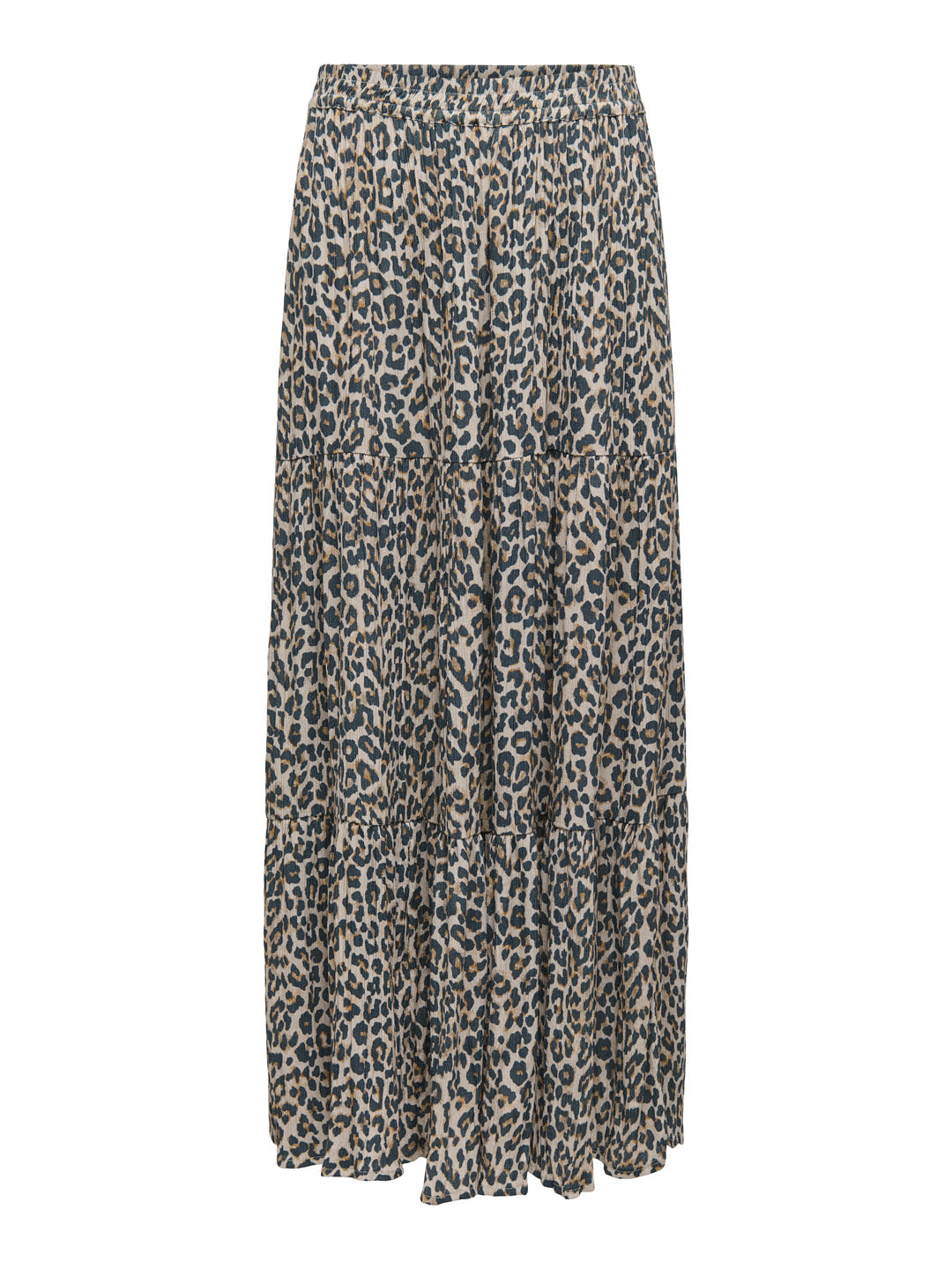 Brown Animal Print Skirt