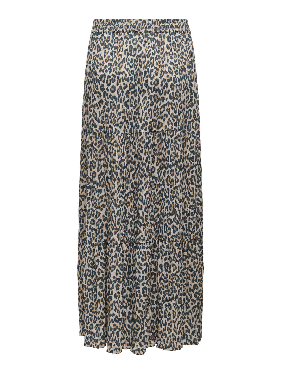 Brown Animal Print Skirt