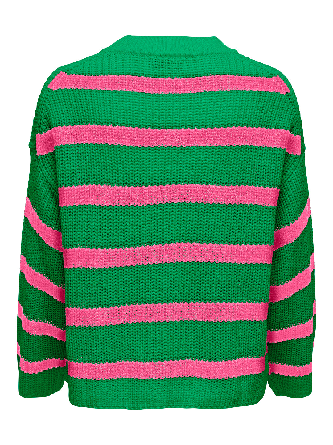 Green Striped Pullover