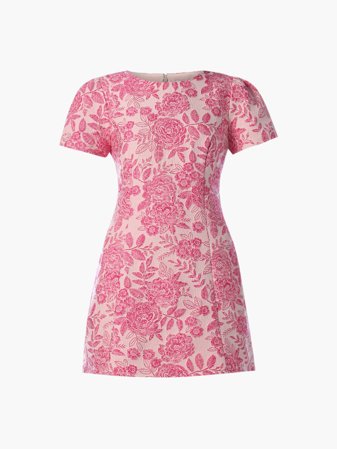 Floral-print mini dress